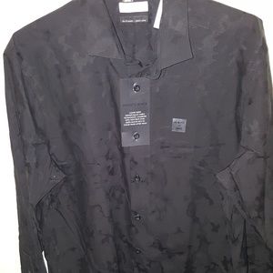 MEN'S BLACK CALVIN KLEIN SHIRT